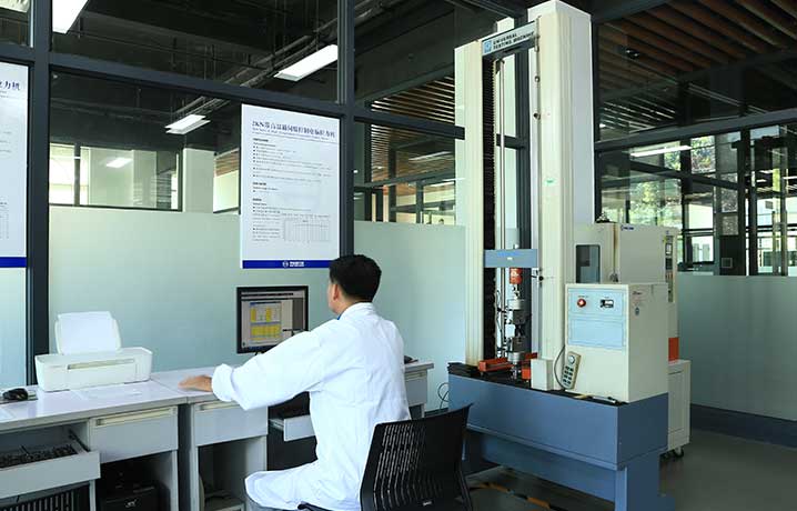 2KN带高温箱伺服控制电脑拉力机