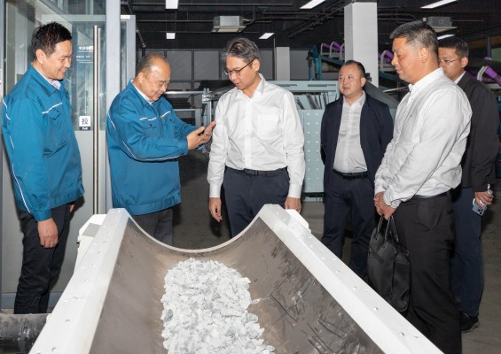 桐乡市委书记王坚莅临双箭股份调研指导